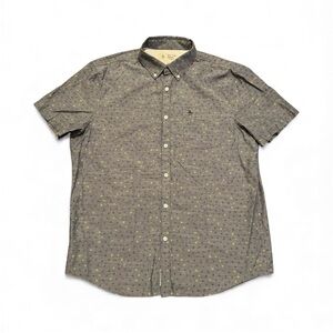 Original Penguin Airplane Print Button-Up Shirt – Men’s Large